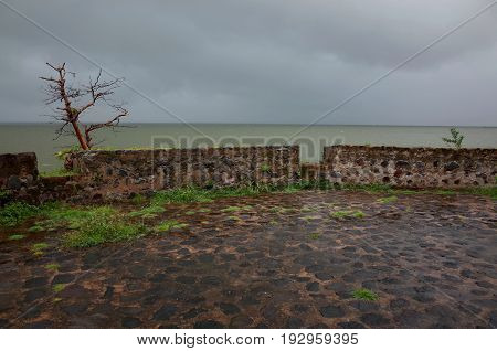 A Tropical Storm Off Las Isletas, Hundreds Of Small Island Off The Coast Of Granada In Lake Nicaragu