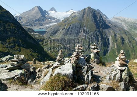 View On Nufenen Pass
