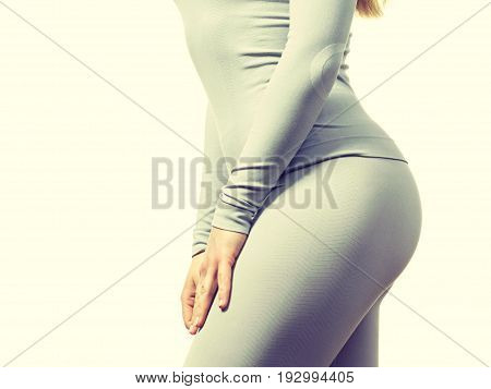 Female Hips Wearing Thermoactive Underwear