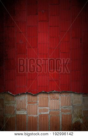 dual colours hi res grunge brick wall textures and backgrounds