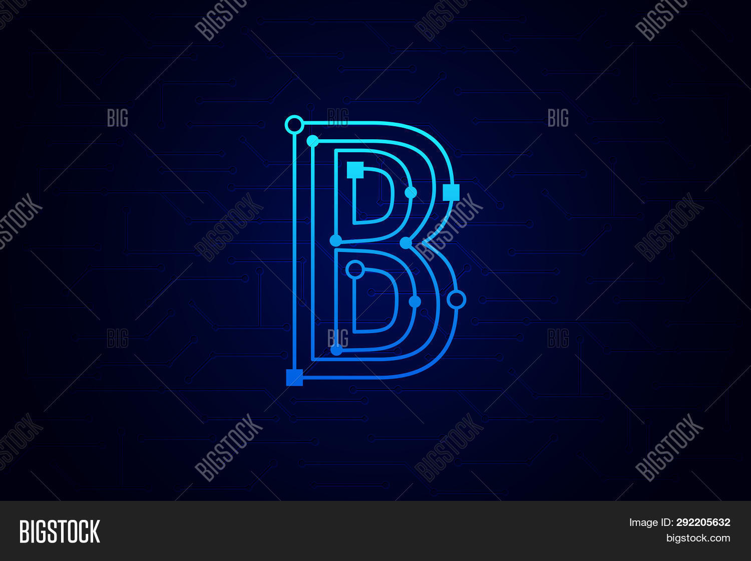 Letter B Logo Design Image Photo Free Trial Bigstock