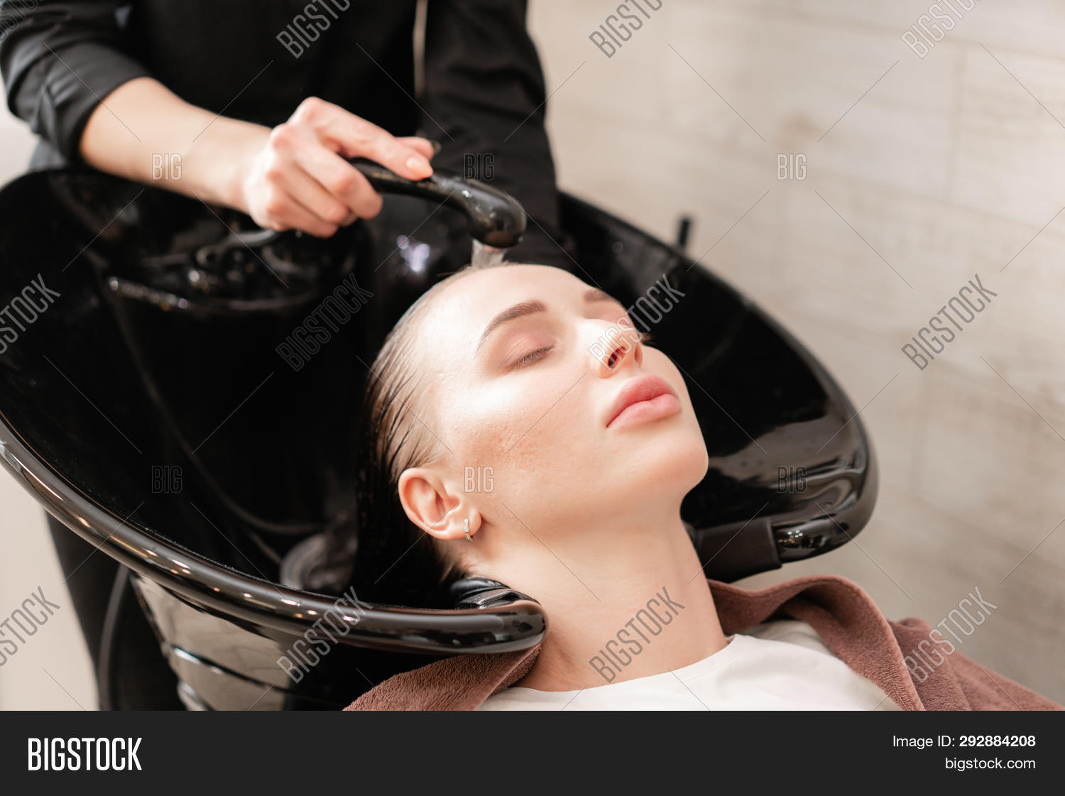 Beautiful Girl Washes Image Photo Free Trial Bigstock