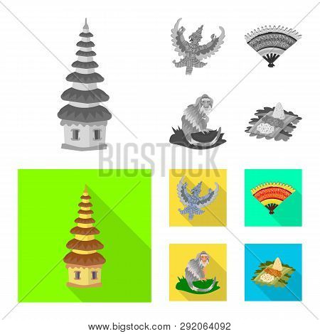 Vector Illustration Of  And Travel Sign. Set Of  And Traditional Vector Icon For Stock.