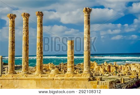 The (sabratah) An Ancient In The Libya