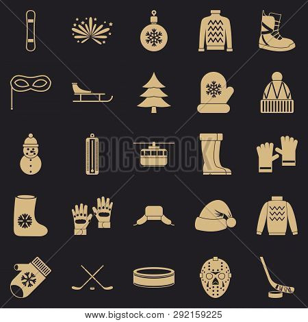 Things From Canada Icons Set. Simple Set Of 25 Things From Canada Icons For Web For Any Design