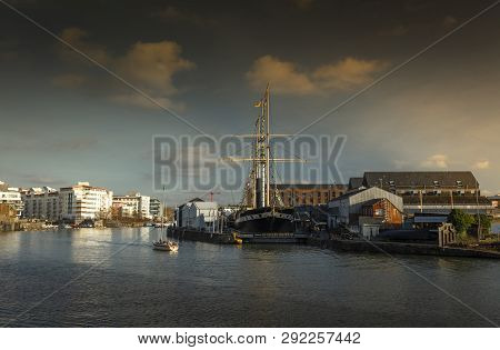 Bristol, Uk, 23rd February 2019, Isambard Kingdom Brunels Ss Great Britain