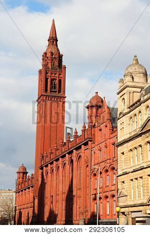 Birmingham Uk Landmark. Methodist Central Hall - Listed Terracotta Building.