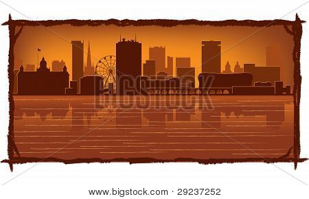 Birmingham Anglie Panorama