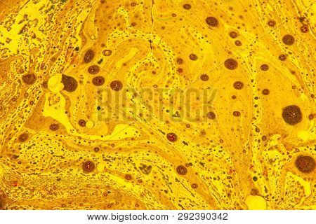 Abstract Background Made From Paint. Close Up