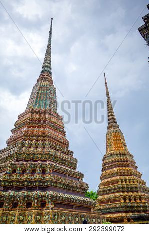 Wat Pho Buddhist Temple In Bangkok, Thailand