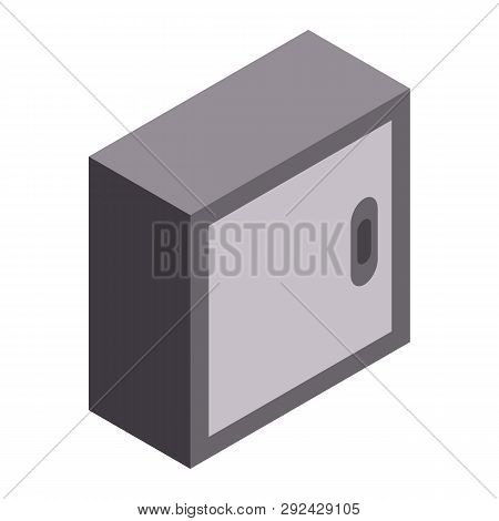 Garage Ambry Icon. Isometric Of Garage Ambry Icon For Web Design Isolated On White Background