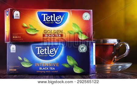 Packages Of Tetley Tea