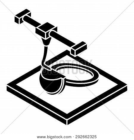 Ring D Printing Icon. Simple Illustration Of Ring D Printing Icon For Web Design Isolated On White B