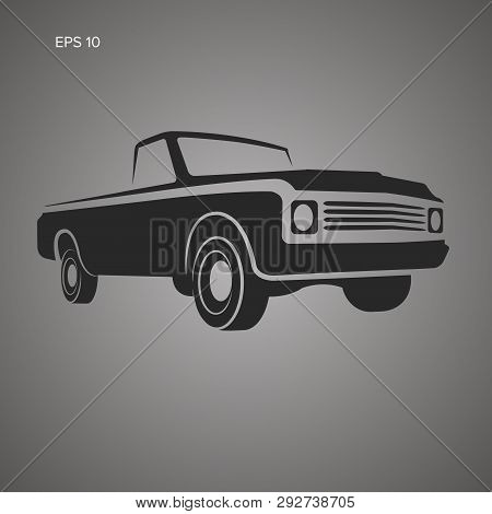Vintage Pickup Truck Vector Photo Free Trial Bigstock