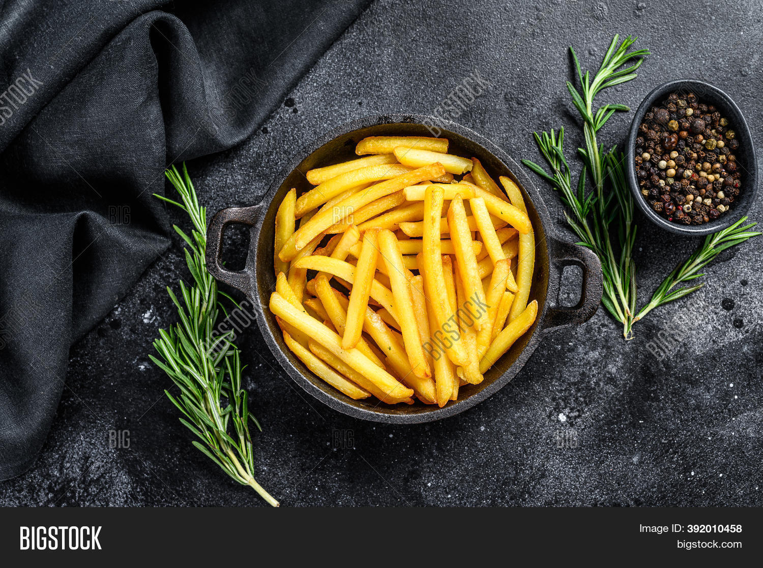 French Fries Pan, Image & Photo (Free Trial) Bigstock