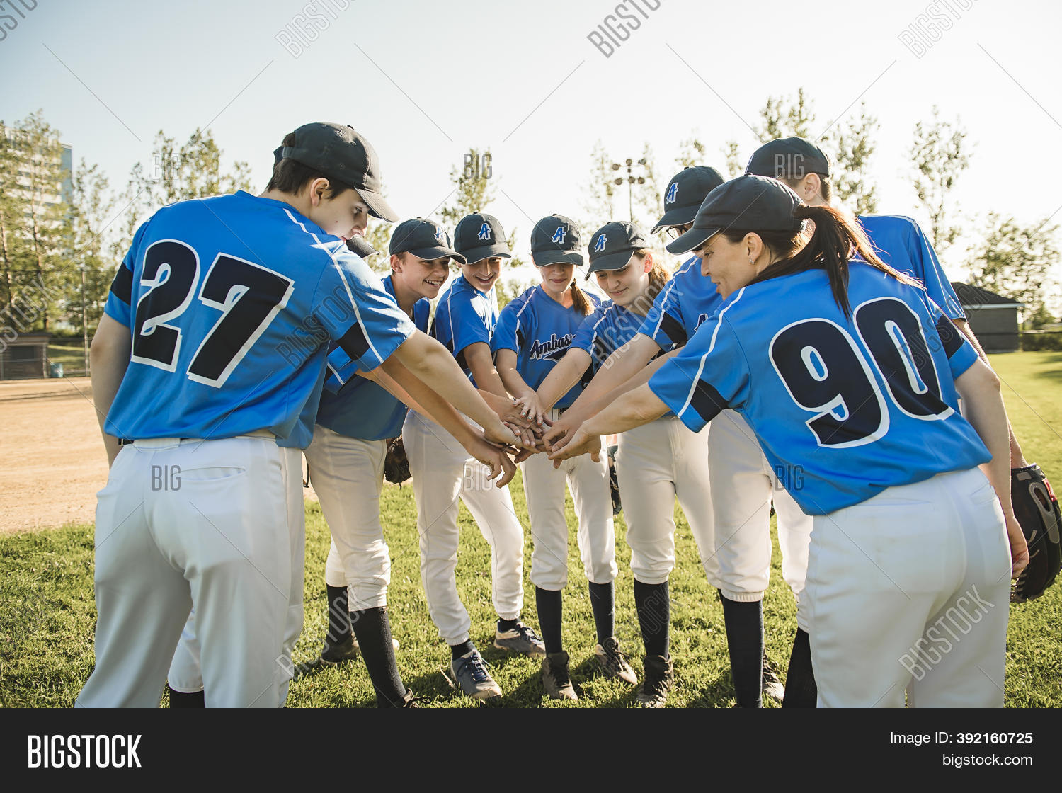 Group Baseball Players Image & Photo (Free Trial) Bigstock