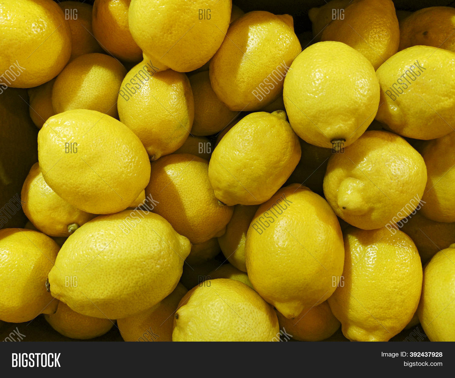 Bright Yellow Lemons Image & Photo (Free Trial) Bigstock