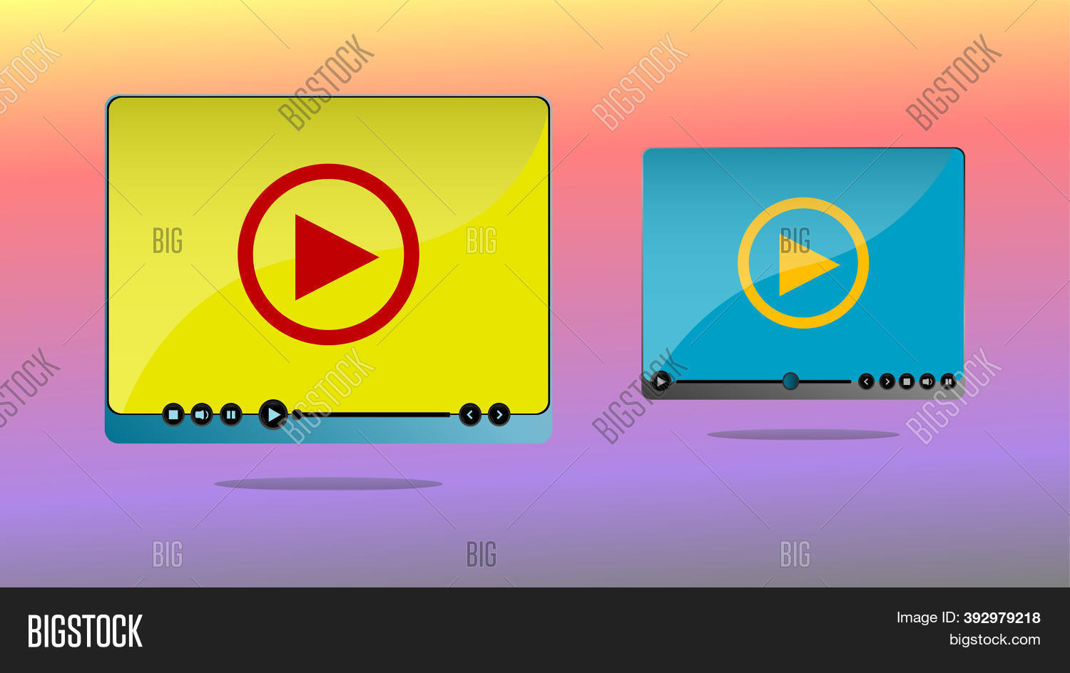 Modern Multimedia Image & Photo (Free Trial) | Bigstock