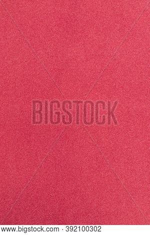 Strawberry Colored Background With Microstructure And Sparkles (macro Focus)