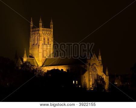 Worcester Cathedral @ Night