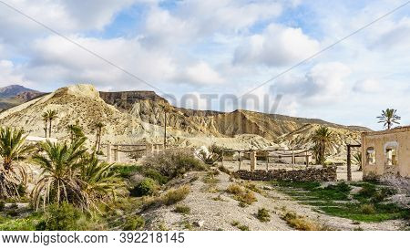 Movie Location El Chorrillo In Sierra Alhamilla, Andalusia Spain. Tourist Attraction. Place To Visit