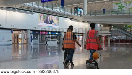 Chek lap kok, Hong Kong, 20 September 2020: Hong Kong airport