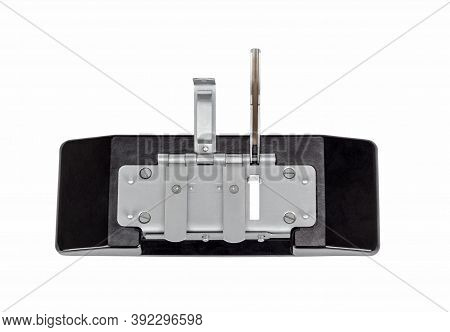 Manual Press For Gluing Film Isolated On White Background