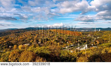Autumn Landscape, Nature Mixes Colors, Color Cavalcade