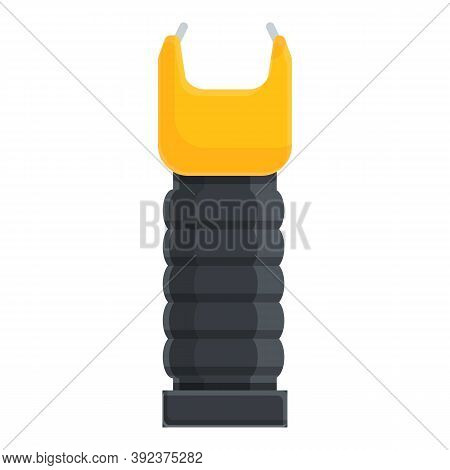Taser Weapon Icon. Cartoon Of Taser Weapon Vector Icon For Web Design Isolated On White Background