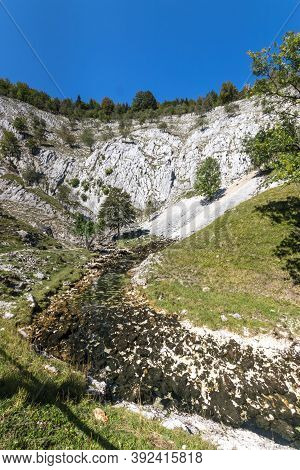 The Sources Of The Saine From Jura In France