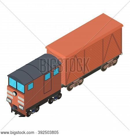 Cattle Transportation Icon. Isometric Illustration Of Cattle Transportation Vector Icon For Web