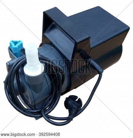 Surface Self Priming Pump On White Background