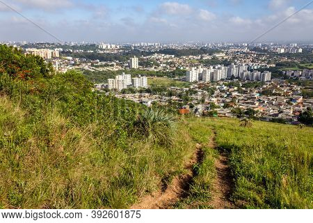 Porto Alegre Cityview From Morro Santana