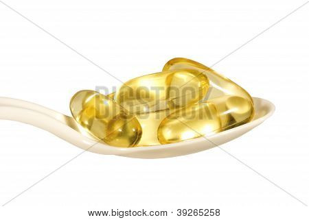 Gel Vitamin Supplement Capsule