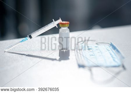 Close Up Of Medical Equipmnet On The Table