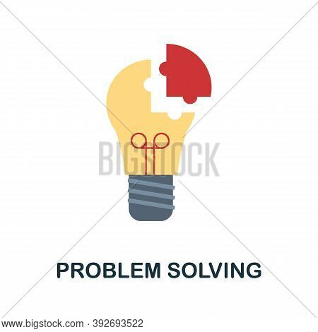 Problem Solving Icon. Simple Element From Creativity Collection. Creative Problem Solving Icon For W
