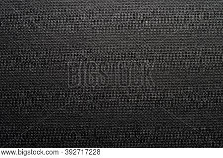 Close Up Black Lether Texture Background. For Graphic And Art Design.
