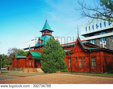 Almaty, Kazakhstan - October, The 08, 2019: Museum Of National Musical Instruments, Almaty, Kazakhst