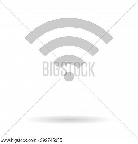 Wi-fi Internet Symbol, Wifi Free Signal Vector Illustration, Wireless Mobile Icon, Wi Fi Free