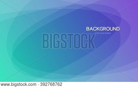 Abstract Background With Transparent Geometric Shapes. Vector Illustration.