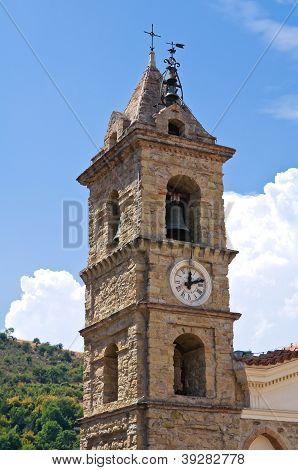 Moeder de kerk. Valsinni. Basilicata. Italië.