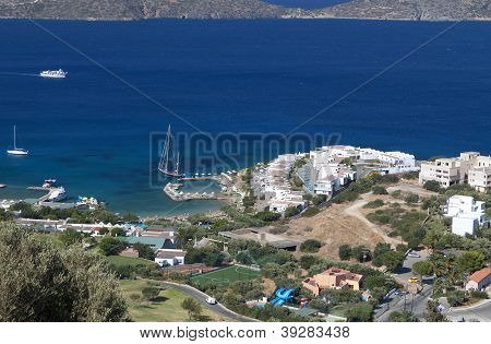 Elounda bay Yunanistan Crete Island