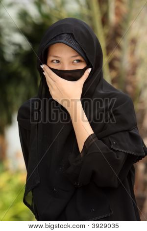 Ragazza musulmana