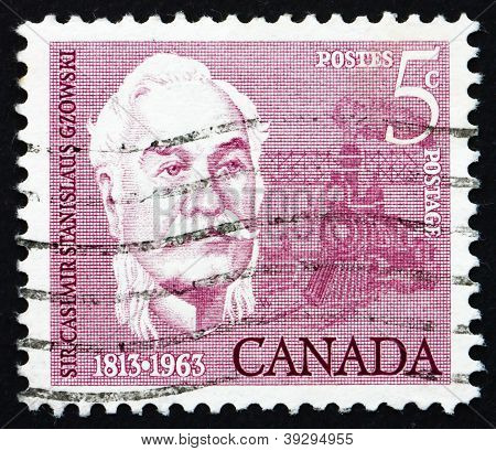 우표 캐나다 1963 경 카시 미르 Stanislaus Gzowski