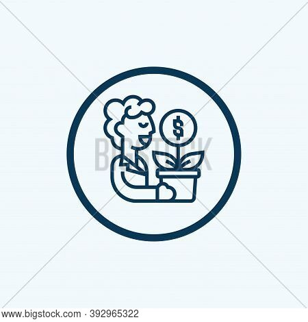 Compensation Icon. Simple Element From Crisis Collection. Creative Compensation Icon For Web Design,