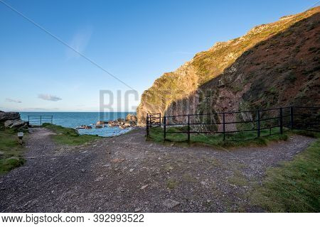 Landscape Photo Of The Beach At Heddons Mouth In Exmoor