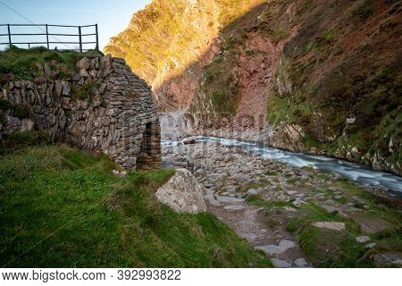 Heddons Mouth In Exmoor National Park