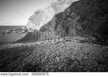 Heddons Mouth In Exmoor National Park