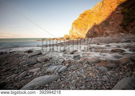 Heddons Mouth In Exmoor National Park