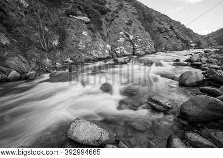 Heddons Mouth In Exmoor National Park